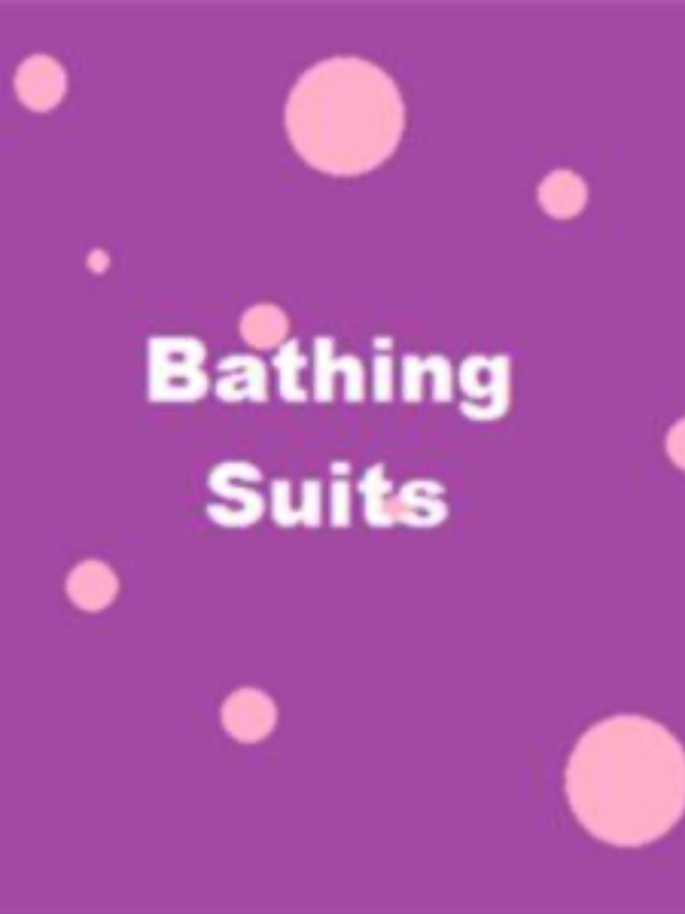 LADIES SWIMWEAR